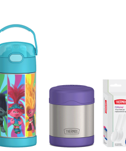 12oz Trolls FUNtainer® Water Bottle & 10oz Food Jar Bundle