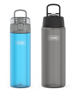 26oz Spout Lid & 32oz Straw Lid Tritan™ Water Bottle Bundle - Teal & Smoke