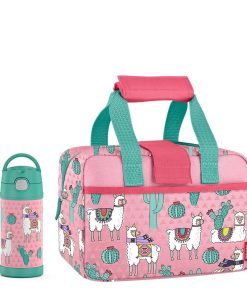 Lunch Duffle With 12oz FUNtainer® Bottle Desert Llamas