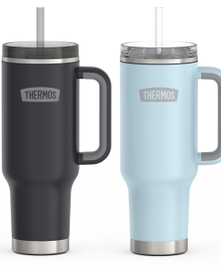 40oz Cup Holder Mug Bundle - Granite & Glacier