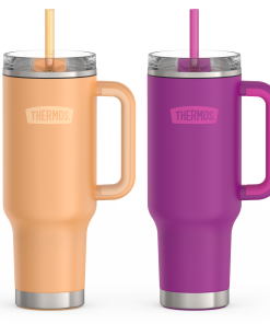40oz Cup Holder Mug Bundle - Melon & Plum